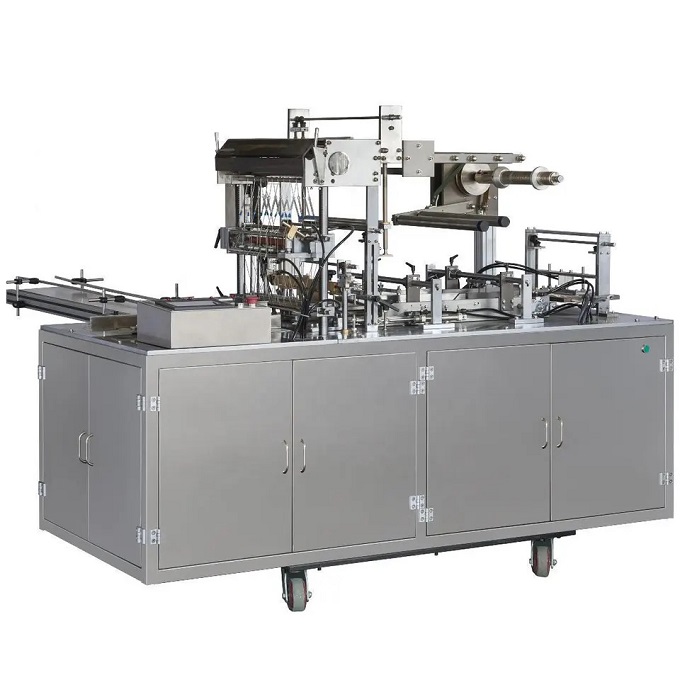 Automatic Transparent film fold wrapping machine