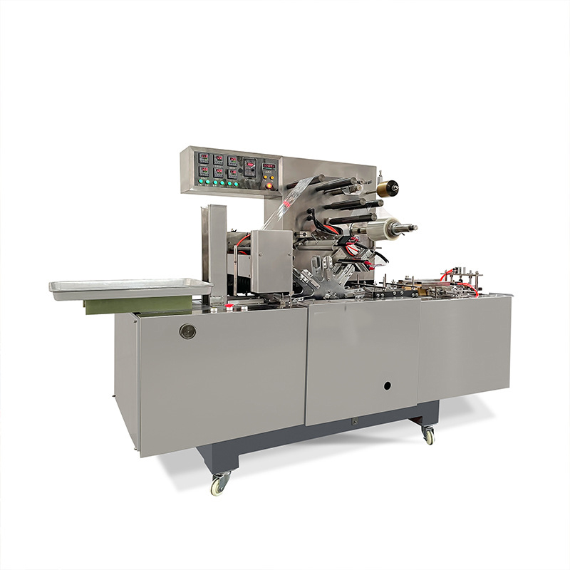 Automatic Transparent film fold wrapping machine